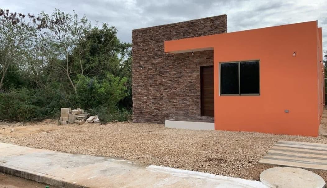 Casa de una planta en Conkal